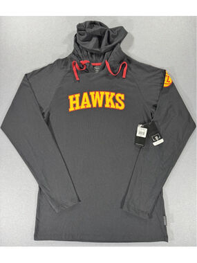 NBA Atlanta Hawks Stadium Essentials Long Sleeve Hoodie Shirt Men's M NWT $65